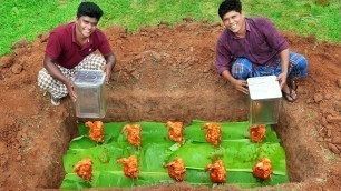 'BUCKET CHICKEN 2.0 | ബക്കറ്റ് ചിക്കൻ 2.0 | Original Bucket Chicken Recipe | Village Food'