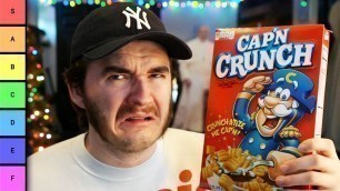 'Schlatt\'s Cereal Tier List'