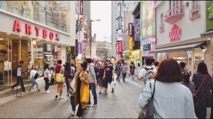 '[4K] Walking around Myeongdong food street│Seoul, Korea'