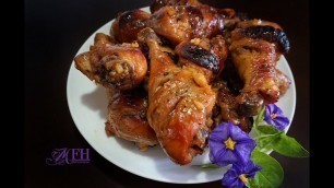 'Honey Baked Chicken Drumsticks - Đùi Gà Nướng Mật Ong'