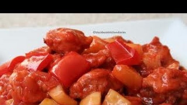 'Sweet n Sour Chicken - HEALTHY FOOD - DIABETIC FOOD - How To QUICKRECIPES'