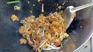 'Malaysian Street Food – Penang Char Kuey Teow & Fried Carrot Cake/ 炒粿条 & 炒萝卜糕'