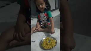 'Baby self feeding compilation #selffeed #2yearold'