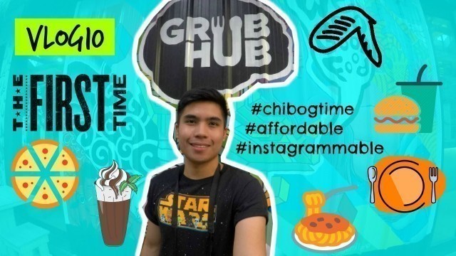 'Vlog 10 : Rupert goes to Grub Hub Food Park! Ultimate Food Trip! (ANG TAKAW!) | RUPERT PARAS VLOGS'