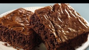 'FUDGE SWEET BROWNIES - HEALTHY FOOD - DIABETIC FOOD - How To QUICKRECIPES'