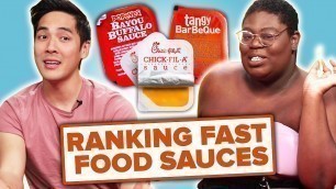 'We Rank Famous Fast Food Sauces'