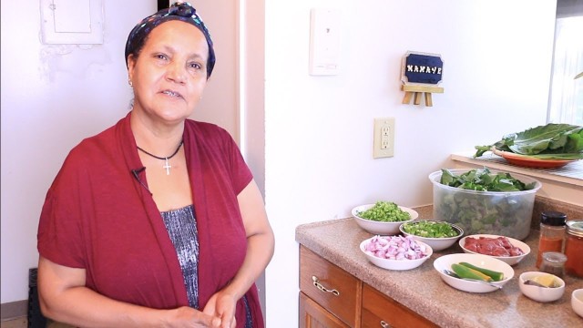 'Ethiopian Food/Cook - How to Make Gomen be Siga Key Wet - የጎመን በስጋ ቀይ ወጥ አሰራር'