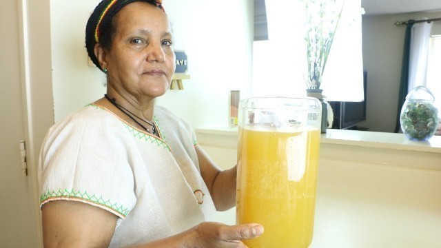 'Ethiopian Wine Drink \"How to make Birz\" የብርዝ አሰራር'