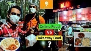 'SWIGGY Online Food VS Offline Food