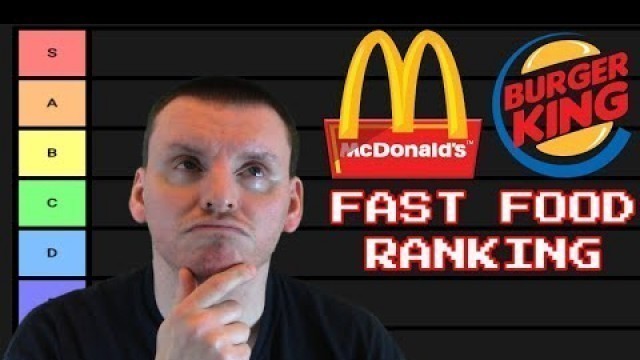 'Best Fast Food on Tier Chart | Worst Fast Food on Tier Chart | Fast Food Restaurant Power Rankings'