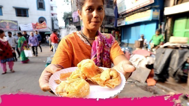 'Chinese INDIAN Street Food BREAKFAST Tour at Territy Bazaar | Kolkata, India'