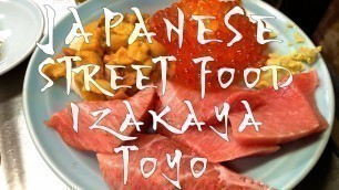 'Street Food Izakaya Toyo from NETFLIX | Japanese Street Food in Osaka,Japan 居酒屋とよ'