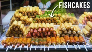 'Korean Street Food in Myeongdong during Summer & Fall'