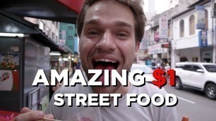 'Amazing $1 Street Food in Kuala Lumpur, Malaysia | Ultimate Kuala Lumpur Street Food Tour'