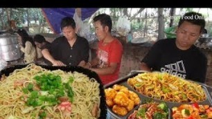 'Chinese Street Food | Noodles Rice Manchurian | Kolkata Street Food | Subba Fast Food Salt'