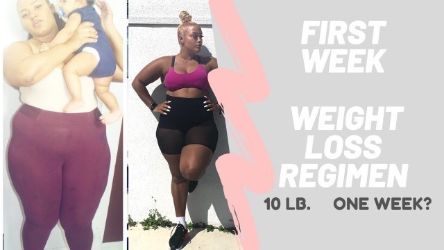 'Weight Loss Journey | Beginners Diet & Food Plan | Losing Weight VLOG | WEEK ONE'