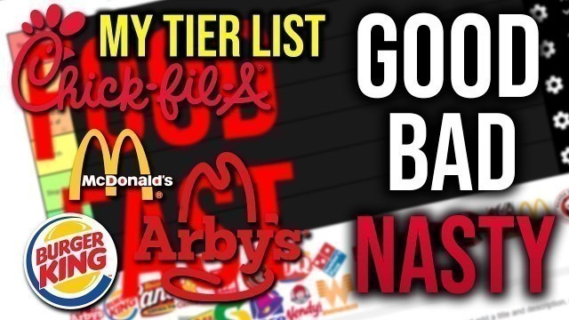 'My Fast Food Tier List - Smack or Whack (Response to iDubbbz)'