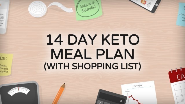 '14-Day Keto Diet Meal Plan [with Shopping List]'