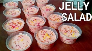 'Jelly Salad Dessert | How To Make Jelly Salad Dessert | Jelly Salad Street food'