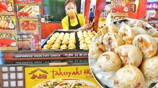 'Japanese Takoyaki Preparation In Filipino Style | Street Food PH'