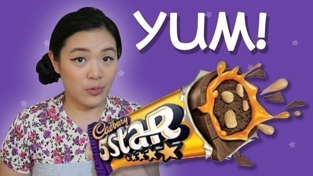 'COKLAT KARAMEL!!! - FOODBEV REVIEW - Cadbury 5 Stars'