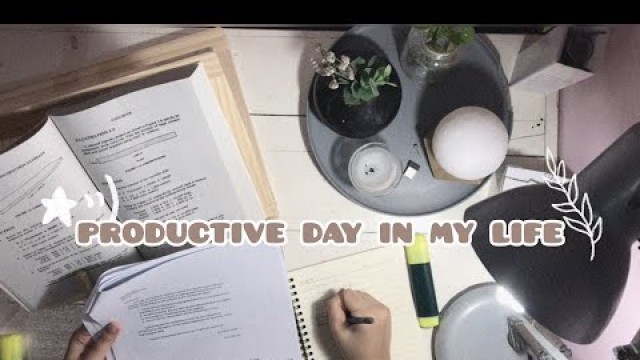 'productive day in my life vlog 