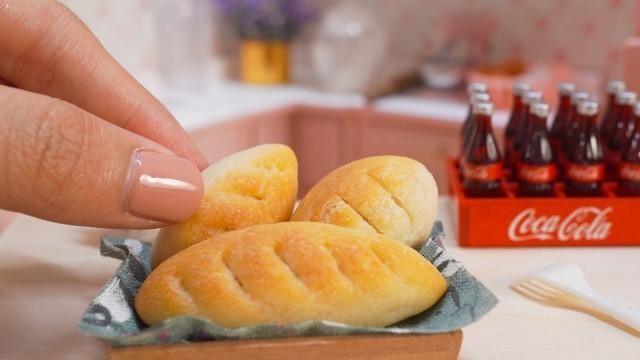 'How To Make Garlic Bread | ASMR Miniature Cooking Mini Food'