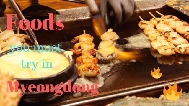 'Myeongdong Street Food Tour (so good)!!'