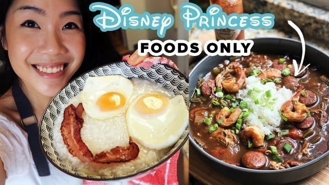 'I Only Ate Disney Princess Foods For 24 Hours'