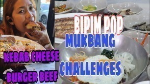 'Mukbang korean food and American food   Challenges 