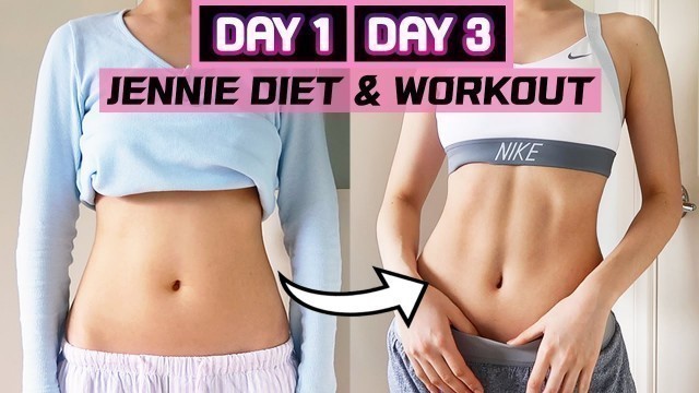 'I TRIED BLACKPINK JENNIE’S DIET AND WORKOUT FOR 3 DAYS AND THIS HAPPENED! (KPOP DIET CHALLENGE)'