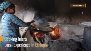 'Injera Ethiopia Flatbread Making'