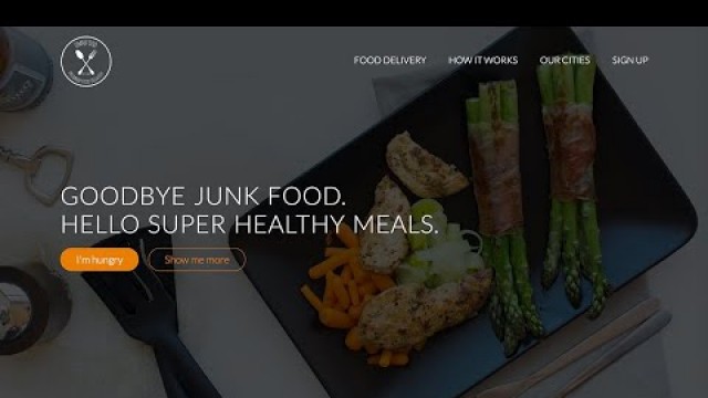 'Omni Food Project || part 1 || latest video 2021 || web design ab'