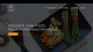 'Omni Food Project || part 1 || latest video 2021 || web design ab'