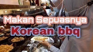 '#mukbang #koreanbbq Lebaran di HK | Mukbang Korean bbq Bareng Teman'