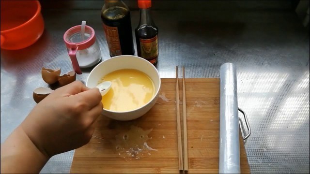 'Steamed Egg-004 鸡蛋羹 Chinese Food Making-004 Baby food'