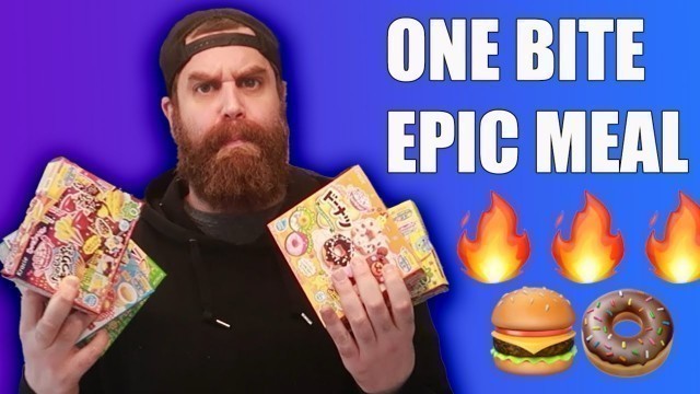 'ONE BITE EPIC MEAL!!'