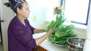 'Ethiopian Cooking \" How to Make Kale/Collard Greens - Gomen የጎመን አሰራር\"'