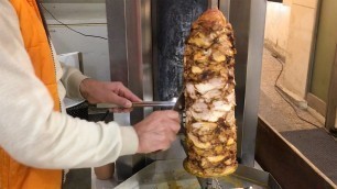 'Japanese Street Food - Turkish Kebab of Chicken Osaka Japan'