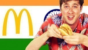 'Americans Try Indian McDonald’s'