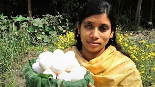 'Dim Bhapa Recipe Easy Bengali Egg Recipes Yummy Vapa Dimer Korma Cooking By Street Village Food'