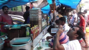 'Vat Dal Tarkari Mach Mangso Chowmein | Lots of Street Food Kolkata'