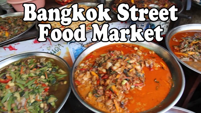 'Bangkok Street Food Market: A Thai Street Food Market.in Bangkok Thailand'