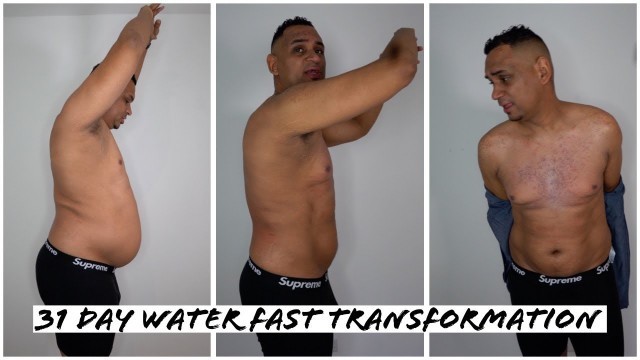 '31 Day Water Fast Body Transformation Update - No Food For A Month'