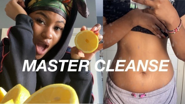 'NO FOOD FOR 8 DAYS yay! (DAY 1)|| Master Cleanse/Lemonade Diet'