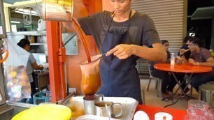 'Malaysian Milk Tea - Kuala Lumpur, Malaysian Street Food'