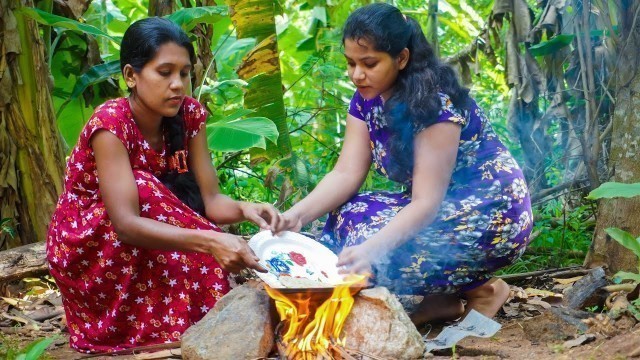 'Coconut Roti Making: Village Foods Traditional cooking (village cooking life) village life'