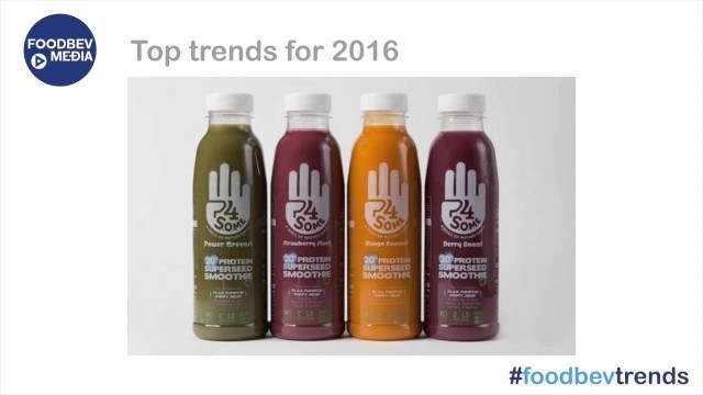 'Top food and drink trends in 2016'