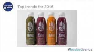 'Top food and drink trends in 2016'