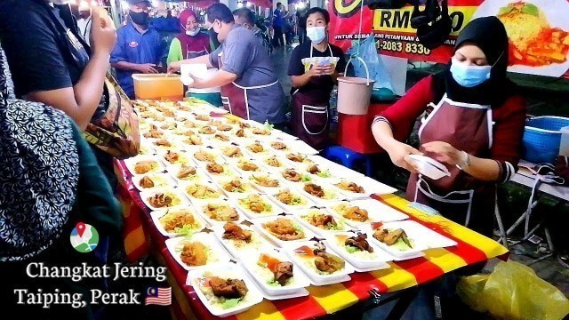 'Pasar Malam Changkat Jering Taiping | Malaysian Night Market | Malaysia Street food'